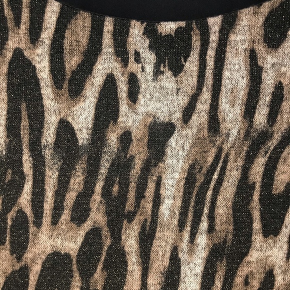 NWT-AGB Black Brown jersey career shift dress. - Picture 9 of 14